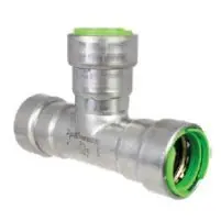 Apollo PWR7480374 Powerpress, Press Tee, Non-Gas, 3/4 inch x 3/4 inch x 3/4 inch, Press x Press x Press