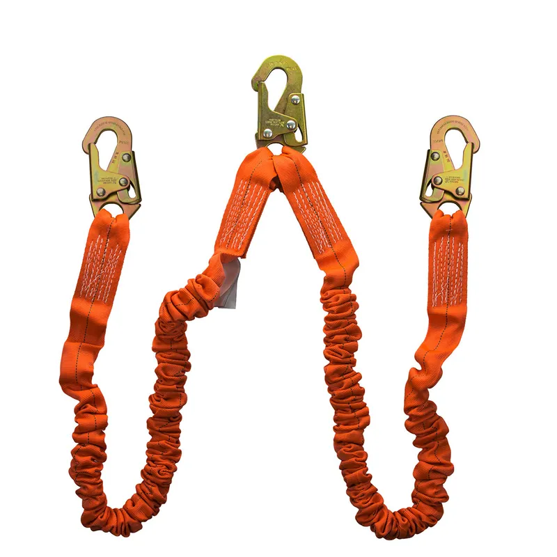 Guardian Fall Protection 1296 - 4-1/2 ft. - 6 ft. Shock Absorbing Lanyard
