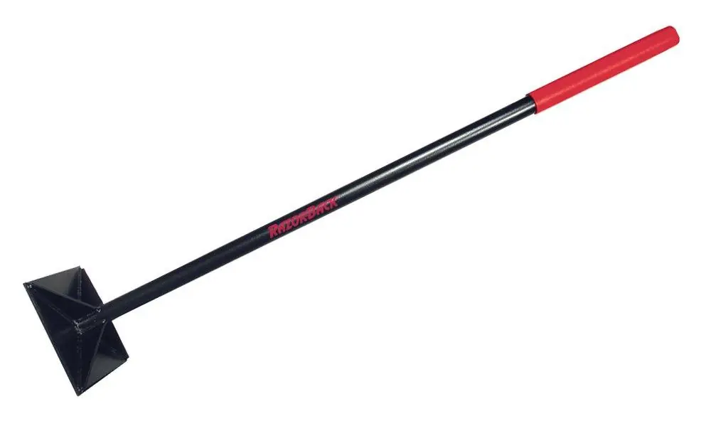 True Temper 30004 Razor-Back 8 In. Blade with Handle Tamper