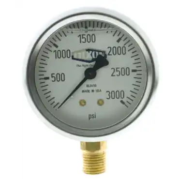 Dixon Valve & Coupling GLS417 Liquid Pressure Gauge 0-160 PSI