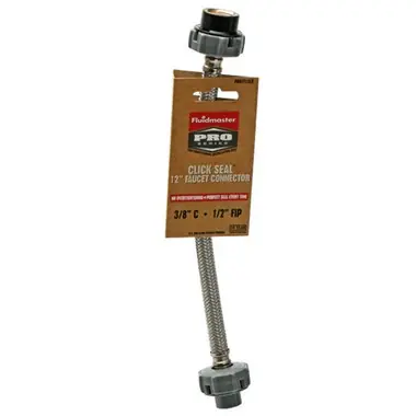 Fluidmaster PRO1T09CS Click Seal 7/8 in x 3/8 in Toilet Connector