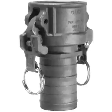 Dixon Valve & Coupling RC150EZNO EZ Boss-Lock Cam & Groove Notched Type C Coupler x Hose Shank