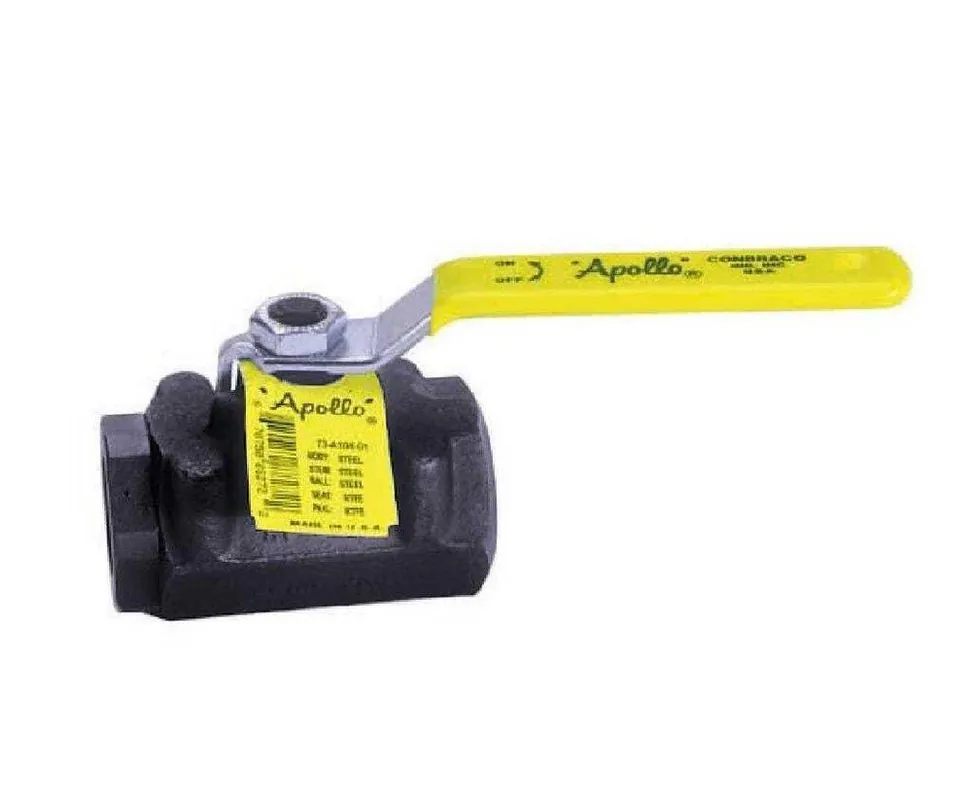 Apollo Valves 73A10527A 73A-100 Series 1 In. Carbon Steel Standard Port FNPT 2000# Ball Valve