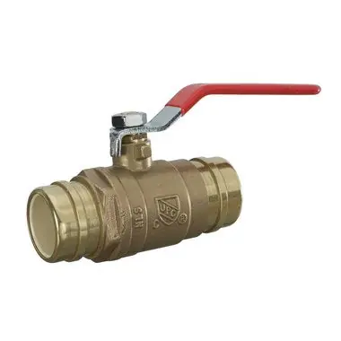 Sioux Chief 648-CG5FP Ball Valve Quarter Turn Full Port 1-1/4 Lead Free Brass CPVC