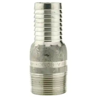 Dixon Valve & Coupling RST20 Male Pipe Nipple 1 1/2 Hose Barb x NPT